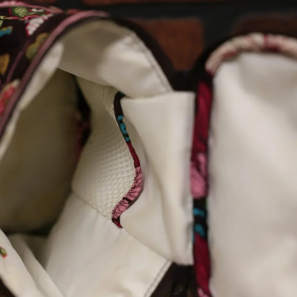 Vera Bradley Retired Mod Floral Pink Insulated Cosmetic Bag/Bottle Holder - Picture 7 of 7